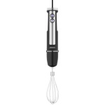 Блендер Ardesto HBSG-1000WHCHSL, Black, 1000W, занурювальний, 5 швидкостей з плавним регулюванням, турборежим, 7 насадок, подрібнювач 2000мл, мірний стакан 600мл, насадки для збивання, нарізання кубиками, картоплі фрі, шаткування, тертя - Зображення 3