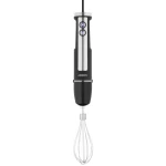 Блендер Ardesto HBSG-1000WHCHSL, Black, 1000W, занурювальний, 5 швидкостей з плавним регулюванням, турборежим, 7 насадок, подрібнювач 2000мл, мірний стакан 600мл, насадки для збивання, нарізання кубиками, картоплі фрі, шаткування, тертя - Зображення 3