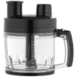 Блендер Ardesto HBSG-1000WHCHSL, Black, 1000W, занурювальний, 5 швидкостей з плавним регулюванням, турборежим, 7 насадок, подрібнювач 2000мл, мірний стакан 600мл, насадки для збивання, нарізання кубиками, картоплі фрі, шаткування, тертя - Зображення 7