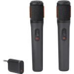 Мікрофон JBL Partybox Wireless Mic, Black, 2 шт, бездротовий передавач, до 10 м (JBLPBWIRELESSMIC)