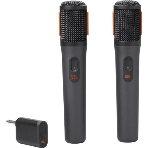 Мікрофон JBL Partybox Wireless Mic, Black, 2 шт, бездротовий передавач, до 10 м (JBLPBWIRELESSMIC)