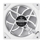 Вентилятор 120 мм, GameMax FN12A-S2I-W, White, 120х120х25 мм, ARGB підсвічування, 800-1600 об/хв, до 31.21 дБ, 4-pin (PWM) / 3-pin (ARGB), гідродинамічний підшипник - Зображення 4