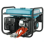 Газобензиновий генератор Konner&Sohnen KS 5000E G, Black/Blue, 4 кВт (макс. 4.5 кВт), ручний/електро стартер, 4-тактний, 50 Гц, 25 л, до 95 дБ, IP23, 680x545x550 мм, 77 кг - Зображення 7