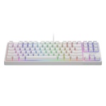 Клавіатура Hator Rockfall 2 TKL Mecha, White, USB, механічна (перемикачі Aurum "Indigo"), RGB підсвічування з індивідуальним налаштуванням кожної кнопки (HTK-521UA) - Зображення 2