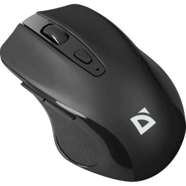 Миша бездротова Defender Prime MB-053, Black, USB, оптична (сенсор PixArt 3065), 800-1600 dpi, 5 кнопок, 1xAA (52053)