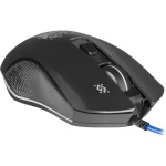 Миша Defender Sleipnir GM-927, Black, USB, оптична, 800-6400 dpi, 60 IPS, 5 програмованих кнопок, райдужне підсвічування, 1.5 м, килимок в комплекті (52927) - Зображення 3
