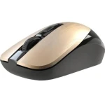 Миша бездротова Defender Wave MM-995, Gold, USB, оптична (сенсор PixArt 3065), 800-1600 dpi, 3 кнопки, 1xAA (52994) - Зображення 3