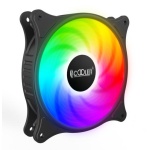 Вентилятор 120 мм, PcCooler FX-120-3, Black, 120х120х25 мм, SRGB, 1200 об/хв, 18 дБ, 3-pin, підшипник ковзання з гвинтовою нарізкою (3шт у комплекті) - Зображення 2