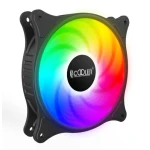 Вентилятор 120 мм, PcCooler FX-120-3, Black, 120х120х25 мм, SRGB, 1200 об/хв, 18 дБ, 3-pin, підшипник ковзання з гвинтовою нарізкою (3шт у комплекті) - Зображення 2