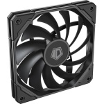 Вентилятор 120 мм, ID-Cooling TF-12015-K Black, 120x120x15 мм, 500±200 ~ 2200±10% об/хв, <32.3 дБ, 4-pin (PWM), 67.58CFM, гідравлічний підшипник - Зображення 3