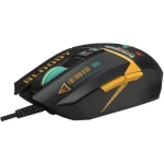 Миша A4Tech W63 Max "Renegade", Midnight, USB, оптична (сенсор MAX BC3332-A 12K), 100 - 12 000 dpi, 250 IPS, 6 кнопок, RGB підсвічування - Зображення 6
