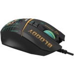 Миша A4Tech W63 Max "Renegade", Midnight, USB, оптична (сенсор MAX BC3332-A 12K), 100 - 12 000 dpi, 250 IPS, 6 кнопок, RGB підсвічування - Зображення 7