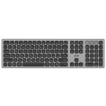 Клавіатура бездротова 2E KS270, Grey/Black, Bluetooth / USB 2.4GHz, до 10 м, 2xAAA (2E-KS270WBPN_UA)