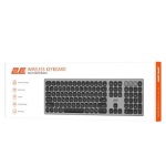 Клавіатура бездротова 2E KS270, Grey/Black, Bluetooth / USB 2.4GHz, до 10 м, 2xAAA (2E-KS270WBPN_UA) - Зображення 2