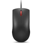 Миша Lenovo 120, Black, USB, оптична, 1600 dpi, 3 кнопки, 1.8 м (GY51L52636)