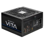 Блок живлення 850 Вт, Chieftec VITA, Black, 80+ Bronze, 120 мм FDB, 2xMolex / 6xSATA / 4x6+2-pin / 2x4+4-pin / 1x20+4-pin, захист AFC/OPP/OTP/OVP/SCP/SIP/UVP/OCP, ATX 12V 2.53 (BPX-850-S) - Зображення 2