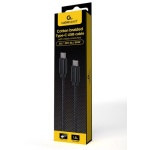 Кабель Type-C - Type-C, 1.8 м, Black, Cablexpert, 60 Вт, 3A (CCDB-mUSB2B-CMCM-6) - Зображення 2