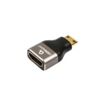Перехідник miniHDMI (M) - HDMI (F), Cablexpert, Black, V2.1, 8K (AP-HDMI8K-FC) - Зображення 4
