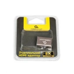 Перехідник HDMI (F) - HDMI (F), Cablexpert, Black, V2.1, 8K (AP-HDMI8K-FF) - Зображення 4