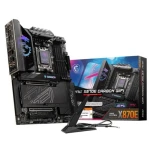 Материнська плата AM5 MSI MPG X870E CARBON WIFI, X870E, 4xDDR5, Int.Video (CPU), 4xSATA3, 4xM.2, 2xPCI-E 5.0 x16, 1xPCI-E 4.0 x16, ALC4080, WiFi 7, Bluetooth 5.4, Realtek 8126 5G + Realtek 8125 2.5G, HDMI/2xType-C, ATX