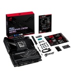 Материнська плата LGA1851, Asus ROG MAXIMUS Z890 HERO, Z890, 4xDDR5, 1xPCI-E 5.0 x16, 1xPCI-E 4.0 x16, 1xPCI-E 4.0 x1, 4xSATA3, 6xM.2, SlimSAS, ALC4082 + ESS ES9219, Intel 2.5Gb + Realtek 2.5Gb, WiFi 7, Bluetooth 5.4, HDMI/2xType-C, ATX - Зображення 8