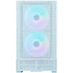Корпус Zalman P30 AIR, White, Mini Tower, без БЖ, для Micro ATX / Mini ITX, 1xType-C / 1xUSB 3.0, макс. CPU - 181 мм / VGA - 392 мм, 3x140 мм ARGB, бічна панель із загартованого скла - Зображення 3