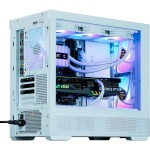 Корпус Zalman P30 AIR, White, Mini Tower, без БЖ, для Micro ATX / Mini ITX, 1xType-C / 1xUSB 3.0, макс. CPU - 181 мм / VGA - 392 мм, 3x140 мм ARGB, бічна панель із загартованого скла - Зображення 6
