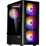 Корпус Zalman N4 (Rev.1), Black, Mid Tower, без БЖ, для ATX / Micro ATX / Mini ITX, 1xUSB 3.0 / 2xUSB 2.0, макс. CPU - 163 мм / VGA - 315 мм, 3x140 мм RGB / 3x120 мм RGB, бічна панель із загартованого скла - Зображення 2