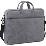 Сумка для ноутбука 15.6" Defender Solid, Grey, екошкіра, 410х310х40 мм (26088)
