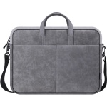 Сумка для ноутбука 15.6" Defender Solid, Grey, екошкіра, 410х310х40 мм (26088) - Зображення 2