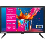Телевізор 24" OzoneHD 24FN93T2, 1920x1080, 60 Гц, DVB-T2/С, HDMI/VGA, USB, VESA 75x75