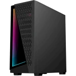 Корпус GameMax Prism, Black, без БЖ, Mid Tower, для ATX / MicroATX / Mini-ITX, 2xUSB 2.0 / 1xUSB 3.0, макс. CPU - 165 мм / VGA - 320 мм, 3x120 мм (PRISM) - Зображення 2