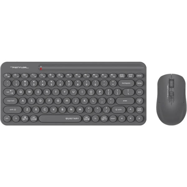 Комплект бездротовий A4Tech Fstyler FG3200 Air2 (Grey), Bluetooth / USB/Radio (USB)