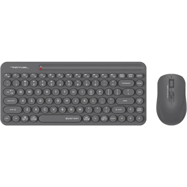 Комплект бездротовий A4Tech Fstyler FG3200 Air2 (Grey), Bluetooth / USB/Radio (USB)