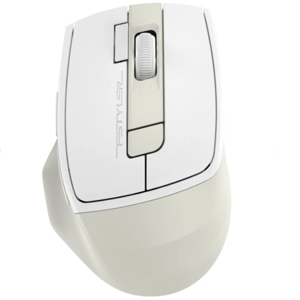 Миша A4Tech Fstyler FB45CS Air2 (Cream Beige), BT+RF (Combo), Bluetooth / 2.4 GHz / USB, 2000 dpi, кнопки 7 шт., підключення бездротове