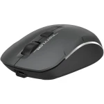 Миша A4Tech Fstyler FB26CS Air2 (Smoky Grey), BT+RF (Combo), Bluetooth / 2.4 GHz / USB, підсвічування, 2000 dpi, кнопки 4 шт., підключення бездротове - Зображення 3