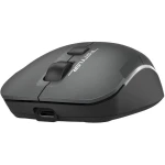 Миша A4Tech Fstyler FB26CS Air2 (Smoky Grey), BT+RF (Combo), Bluetooth / 2.4 GHz / USB, підсвічування, 2000 dpi, кнопки 4 шт., підключення бездротове - Зображення 6
