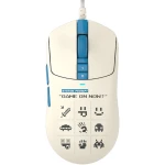 Миша A4Tech Bloody W72 Ultra (Pixels Blue), White, USB, 20000 dpi, кнопки 7 шт., підключення дротове
