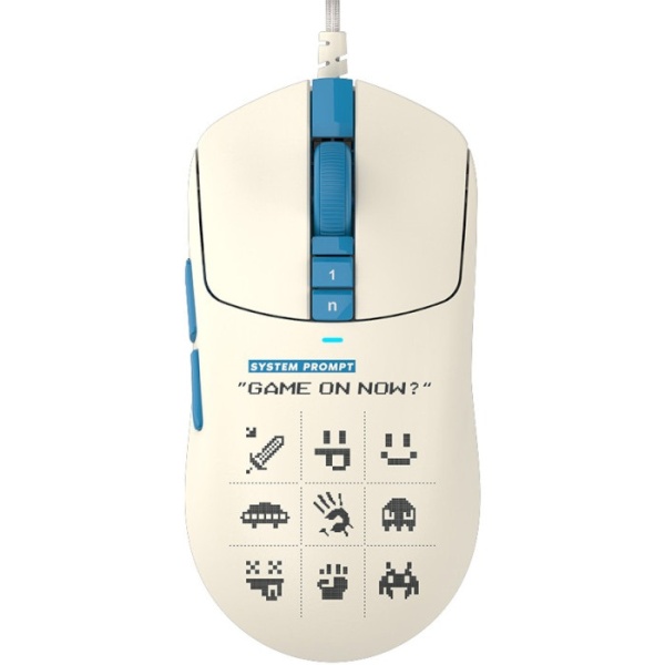 Миша A4Tech Bloody W72 Ultra (Pixels Blue), White, USB, 20000 dpi, кнопки 7 шт., підключення дротове