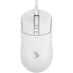 Миша A4Tech Bloody W72 Ultra, White, USB, 20000 dpi, кнопки 7 шт., підключення дротове