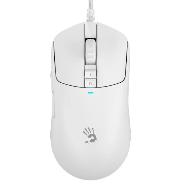 Миша A4Tech Bloody W72 Ultra, White, USB, 20000 dpi, кнопки 7 шт., підключення дротове