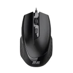 Миша 2E MF180, Black, USB, оптична, 1200-3200 dpi, 6 кнопок, 1.8 м (2E-MF180UB)