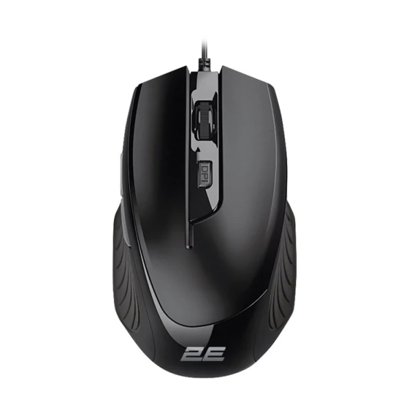 Миша 2E MF180, Black, USB, оптична, 1200-3200 dpi, 6 кнопок, 1.8 м (2E-MF180UB)