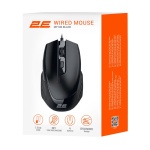 Миша 2E MF180, Black, USB, оптична, 1200-3200 dpi, 6 кнопок, 1.8 м (2E-MF180UB) - Зображення 3