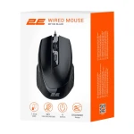 Миша 2E MF180, Black, USB, оптична, 1200-3200 dpi, 6 кнопок, 1.8 м (2E-MF180UB) - Зображення 3