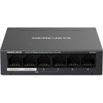 Комутатор Mercusys MS106LP, Black, LAN 10/100/1000Mb, 4 порти PoE+