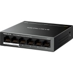 Комутатор Mercusys MS106LP, Black, LAN 10/100/1000Mb, 4 порти PoE+ - Зображення 2
