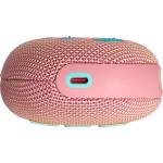 Колонка портативна 1.0 JBL Clip 5 Pink, 1.0-канальний звук, 7 Вт, USB, Bluetooth - Зображення 7