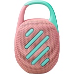Колонка портативна 1.0 JBL Clip 5 Pink, 1.0-канальний звук, 7 Вт, USB, Bluetooth - Зображення 8