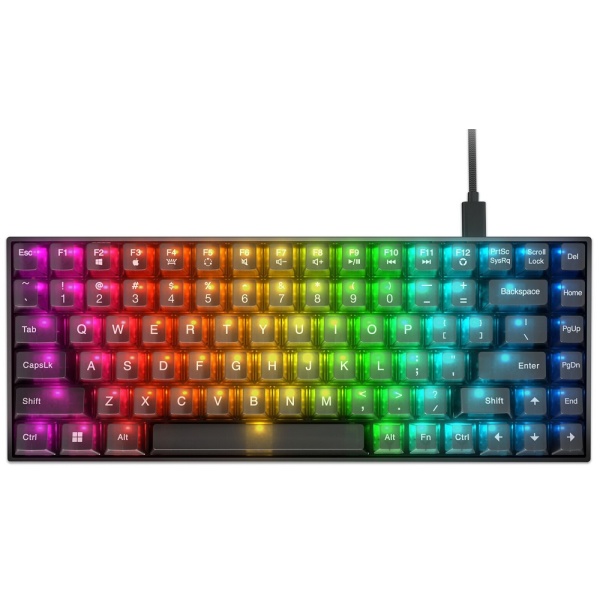 Клавіатура Lenovo Legion K510 Mini Pro, Black, USB, механічна, 84 кнопки, RGB підсвічування, 1.8 м (GY41P80864)